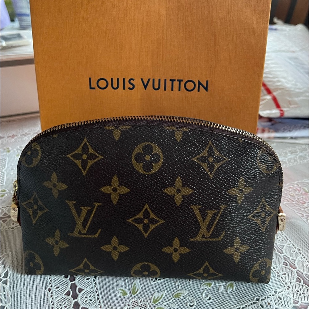 Authentic Louis Vuitton cosmetic pouch pm